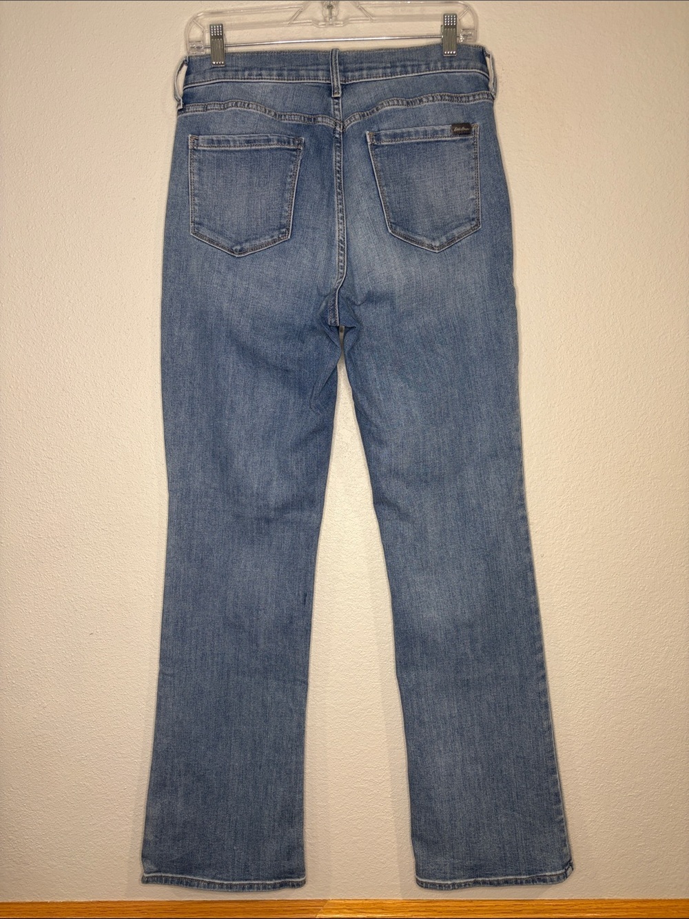 Eddie Bauer high rise curvy boot cut jeans stretch cotton blend denim 10 - Picture 4 of 9